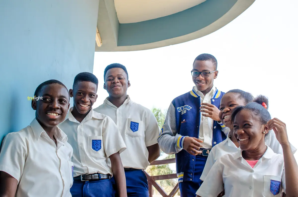 Students in class at The Ridge School