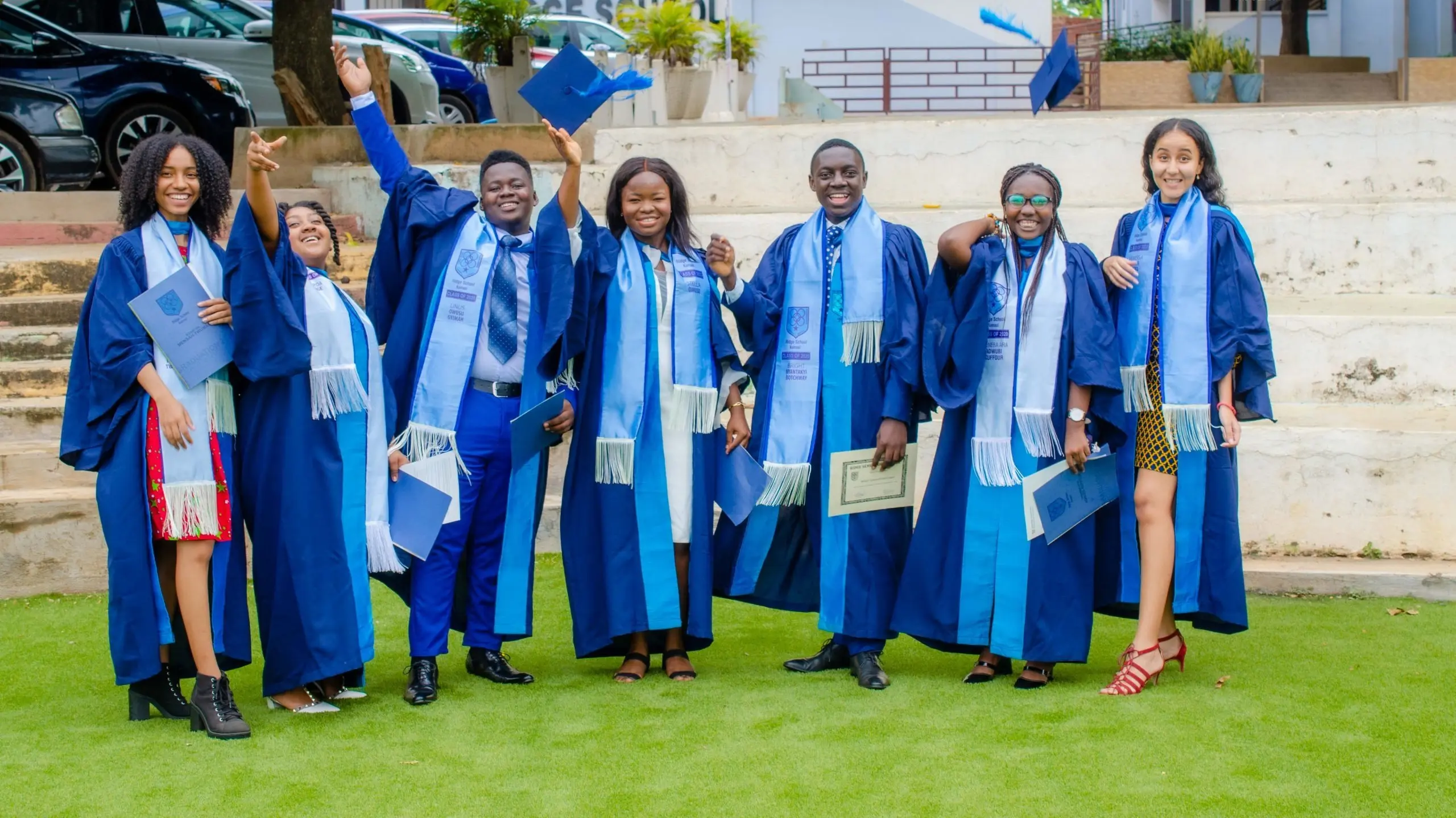Students at The Ridge School Kumasi